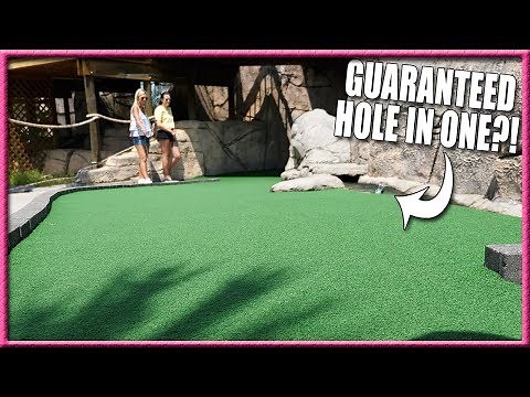 CRAZIEST MINI GOLF HOLE IN ONE EVER THROUGH A RIVER! | Brooks Holt