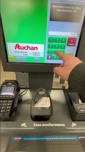 Jak płacić w Auchan kartą skarbonka [protip od dzbana]