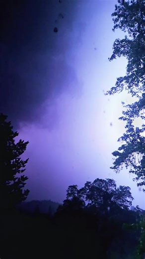 Tonight's storm was pretty intense