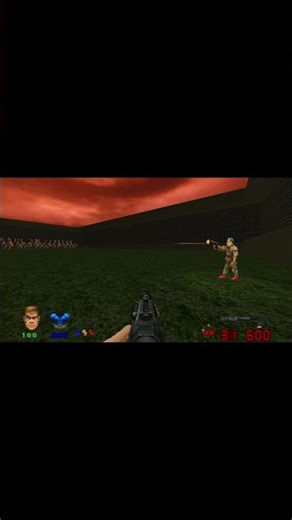 Cyberdemon 70 vs 1 Zombieman FIGHT - Brutal DooM Fight #shorts