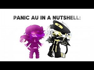 ╰┈➤ Panic AU comic in a nutshell: ➳ 🥜 [♥] Murder Drones x Gacha