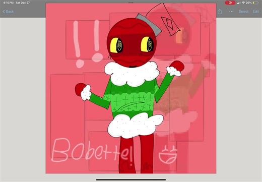 Bobette speed paint:D #speedpaint #ibispaintx #dandysworld #dandysworldbobette