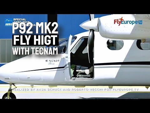 P92 mk2 - Interview at Giovanni Pascale Langer COO Tecnam Aricraft