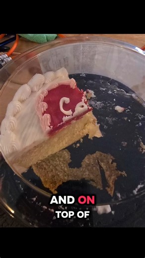 father in law brought us cake!