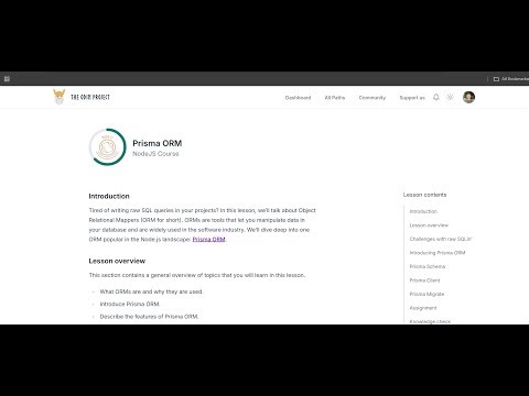Day 102 - Prisma ORM ( Day 2 ) | The Odin Project