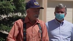 Our band brought a little joy to a local Air Force veteran on his 100th birthday. Happy Birthday, Lt. Col. Egon Schottleutner! 🇺🇸 Our favorite part? When he says it's a good substitute for birthday cake. 😂 | United States Air Force Academy