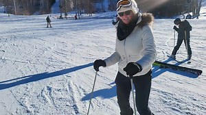 My legs got a good workout today. #rebafitness #fridayworkout River Gym CBVA #funinthesnow | Reba Fitness
