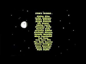 Blue's Clues (1999) - Blue's Big Pajama Party Credits (Low Tone)