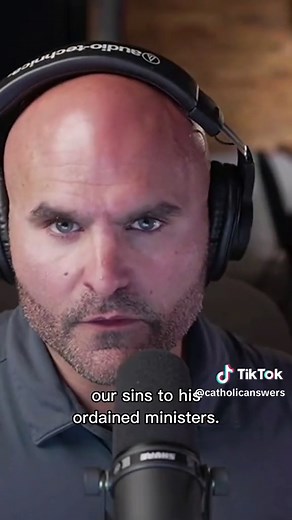 Replying to @_abigya_ Why do Catholics confess their sins to priests? #catholic #catholicanswers #catholicism #apologetics #catholicchurch #confession #sacrament #forgiveness #christian #christianity #catholictiktok #Jesus #Christ #Bible #Gospel #God