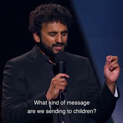 "You get Chance, you get Community Chest. I suggest we add a third deck of cards called... Consequence." - Comedian Nish Kumar on that little-known board game called Monopoly. | Netflix