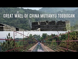 Great Wall of China Mutianyu Toboggan On Ride POV