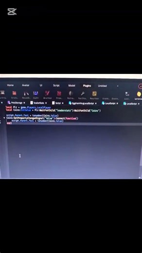 Player's Coin's Value's Text label#roblox #shorts #fyp #youtubeshorts #robloxstudio#robloxdeveloper