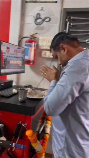 New Hunter Wheel Alignment Machine Installed 💸 || New Shop Business Start 🚘 #wheelalignment