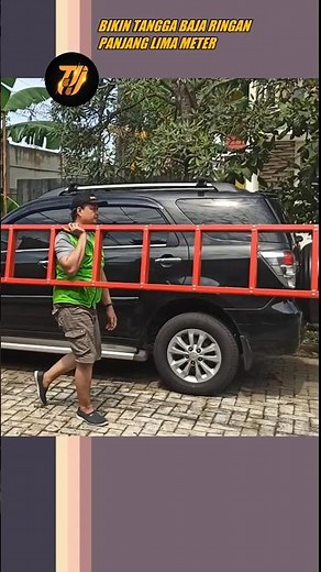 How to make a five meter long steel ladder