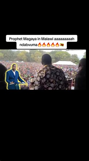 Prophet Magaya in Malawi aaaaaaaaah ndabvuma🔥🔥🔥🔥🇿🇼 ##dhulazw