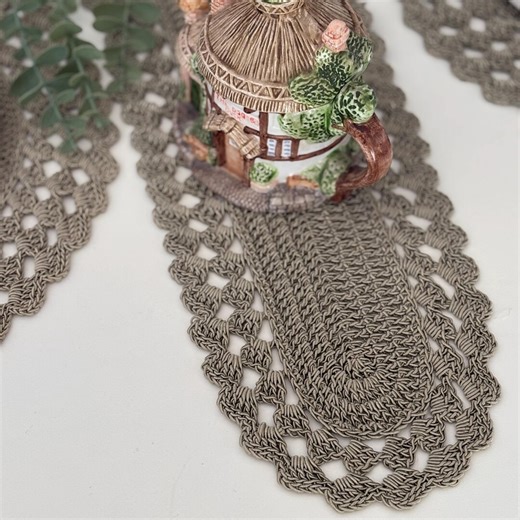 Long Lace Crochet Table Runner Pattern (PDF Pattern) - Etsy Australia