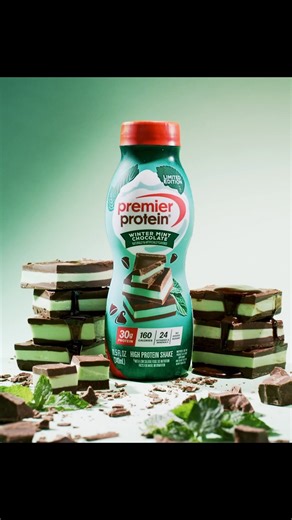 The wait is over. Winter Mint Chocolate is back. 🍫❄️ Sip it while it’s here 👉 https://shop.premierprotein.com/winter-mint-chocolate-115-fl-oz/p/prem-800606&c=premierprotein@… | Premier Protein