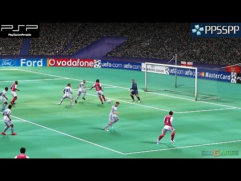 UEFA Champions League 2006 - 2007 - PSP Gameplay 1080p (PPSSPP)