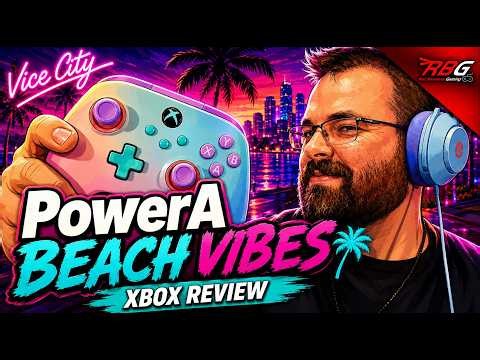 PowerA Beach Vibes Xbox Controller & LucidSound LS10 Ocean Waves Headset Review | GTA 6 Ready?
