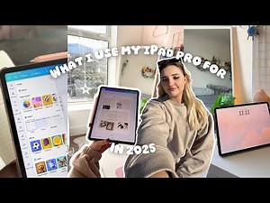 iPad Pro 12.9” (6th Gen) Tour 🖥️📝 | How I Use My iPad as a Content Creator