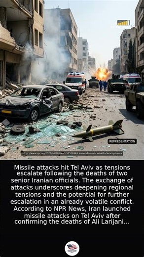 Iran Launches Missile Strikes After Israel Kills Top Officials