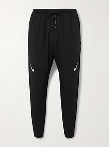 NIKE RUNNING AeroSwift Slim-Fit Tapered Panelled Dri-FIT ADV Track Pants for Men | MR PORTER