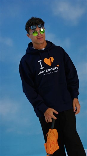 A Phone box, tea and a Vicky Sponge cake... must be the Silverstone collection shoot 🎬 | McLaren