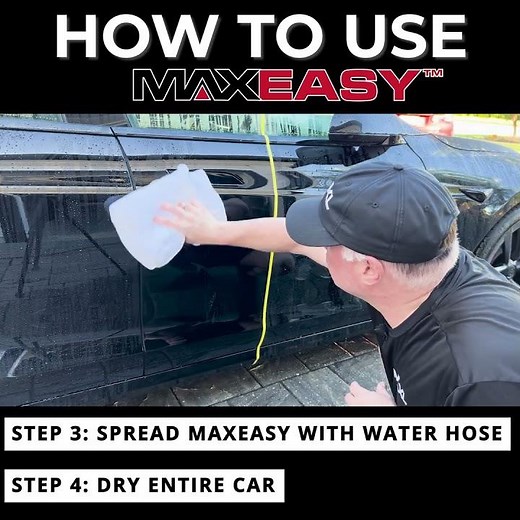 Instant Car Coating — MAXEasy — How To Use