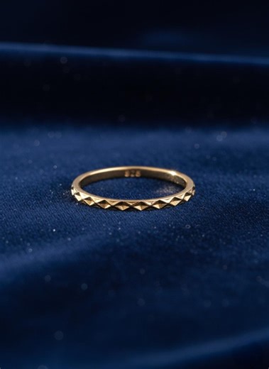 Geometric Stacking Ring by Tirupatijewelco, Sizes From 4-10, Dainty Ring, Stackable Ring, Minimalist Ring, Simple Ring, Sterling Silver Ring - Etsy