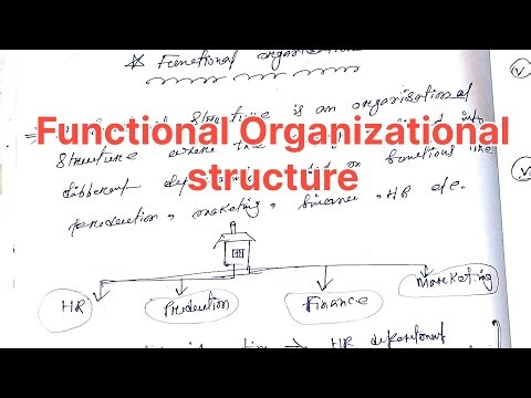Functional Organizational Structure// project management// b.com//m.com //