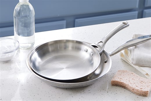 The Best Way to Clean Stainless-Steel Pans to Keep Them Looking Brand-New