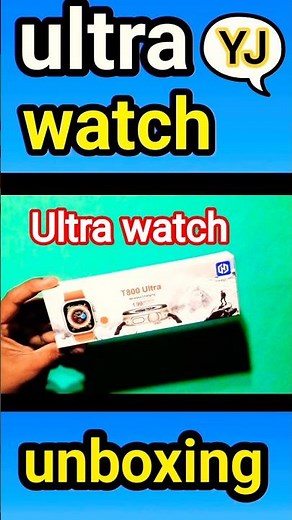 ultra watch unboxing# short # yt short # dorsal gaming YJ