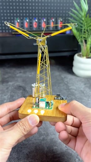 After 🚀💡💡🚀checking, it turned out that the windmill light had no energy left#viralvideo #science pro