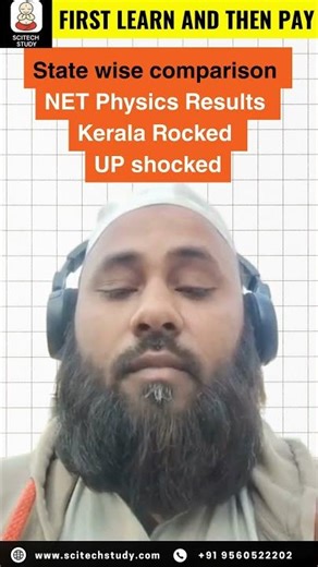 State-wise NET Physics Comparison | NET/JRF Analysis