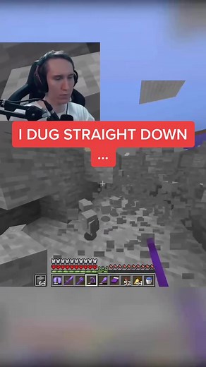 Minecraft Hardcore Strategy: Digging Straight Down Explained