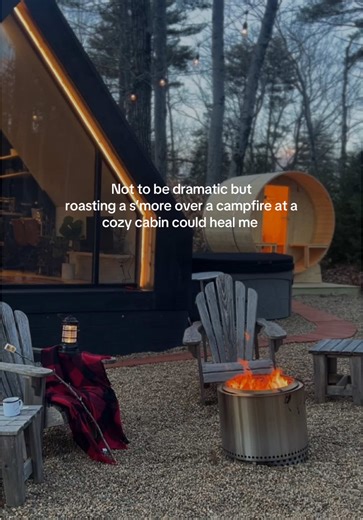 Hidden Pines Cabins on TikTok