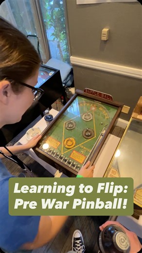 Erin Winick Anthony 🚀🔬🌌 on Instagram: "There’s no flipping on today’s Learning to Flip as we look at the history of pinball and the origins of the modern pinball machine! Shoutout to all the collectors who exhibited these machines in the History of Pinball exhibit at @houstonarcadeexpo this year. #pinball #arcade #prewarpinball #pinballmachine"