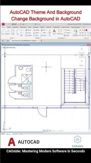 AutoCAD Theme And Background - Change Background in AutoCAD #CADable #autocadbackgroundandtheme