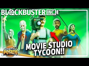 NEW Movie Studio Tycoon!! - Blockbuster Inc - Management Tycoon Game