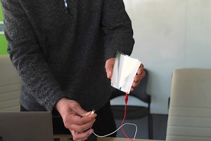 Scientists develop paper-thin loudspeaker that can turn surfaces into audio sources