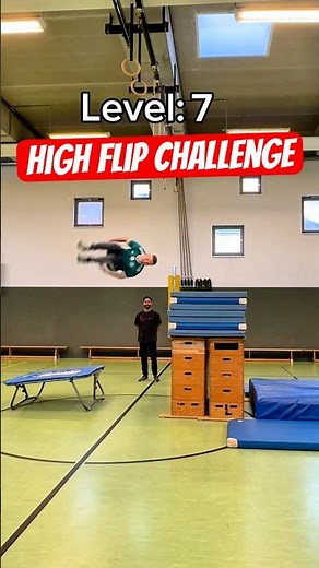 How High can I flip? 😱 Parkour Challenge