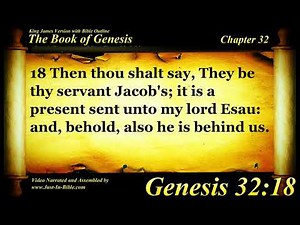 Genesis Chapter 32 - Bible Book 01 - The Holy Bible KJV Read Along Audio/Video/Text