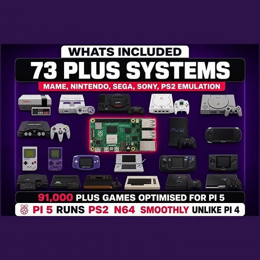 1TB Batocera DOWNLOAD For Raspberry Pi 5 — ArcadeSystems.co.uk