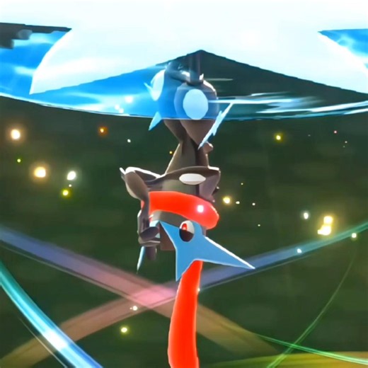Shiny Mega Greninja Mega Evolution 🧬 🌊 #pokemonchampions #pokemon #gameplay #greninja #viralshorts