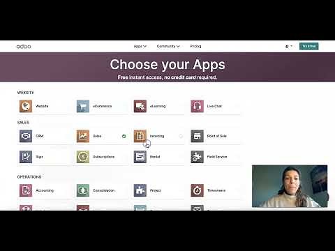 Odoo una app gratis: cómo empezar con Odoo? Cómo descargar una base de datos?
