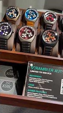 Come meet the Xeric team & see our collection at the Wind Up Watch Fair in San Francisco May 2-4 🌁