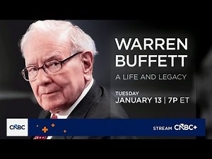 'Warren Buffett: A Life and Legacy' premieres Tuesday, January 13 at 7 p.m. ET