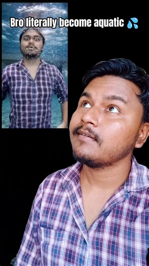 Bro literally become aquatic tutorial 🌊 #shorts #tutorial #funniestvideo #tiktok