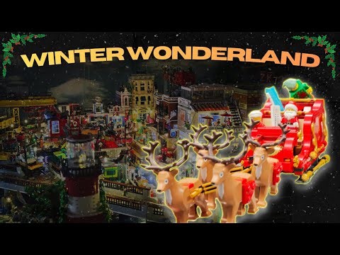 🎅 WAS?! 👀 Der Weihnachtsmann bringt den Winter in unsere LEGO®/Klemmbaustein-Stadt ❄️ (040)