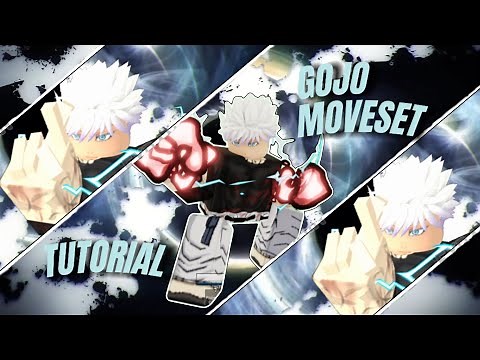 GOJO MOVESET TUTORIAL jujutsu shenanigans shinjuku gojo moveset